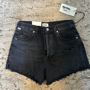 Black Citizen of Humanity jean shorts